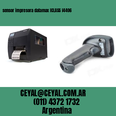 sensor impresora datamax ICLASS I4406