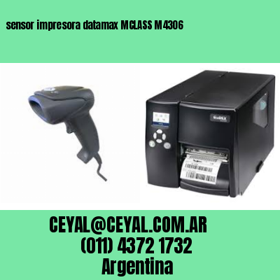 sensor impresora datamax MCLASS M4306