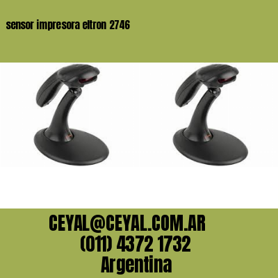 sensor impresora eltron 2746
