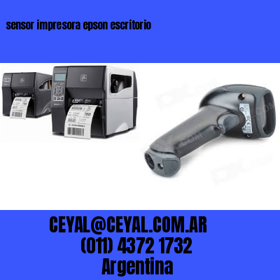 sensor impresora epson escritorio