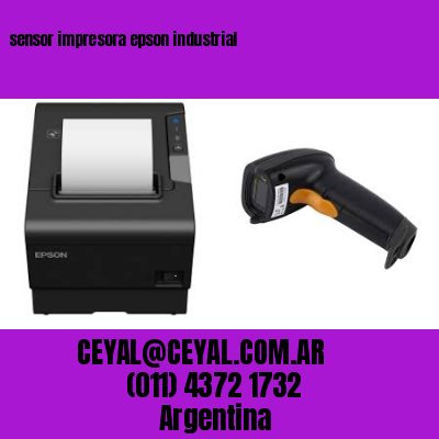 sensor impresora epson industrial