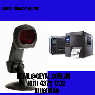 sensor impresora gc 420t
