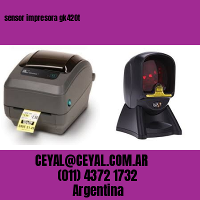 sensor impresora gk420t