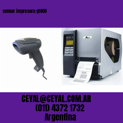 sensor impresora gt800
