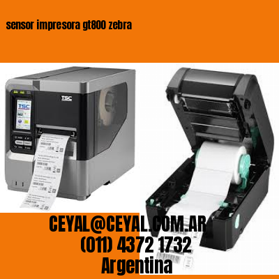 sensor impresora gt800 zebra