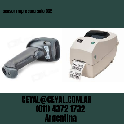 sensor impresora sato CG2