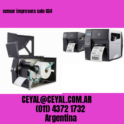 sensor impresora sato CG4