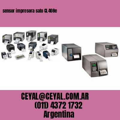 sensor impresora sato CL408e
