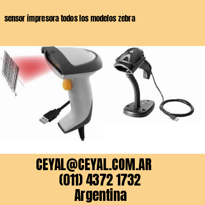 sensor impresora todos los modelos zebra