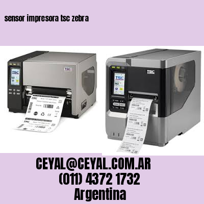 sensor impresora tsc zebra