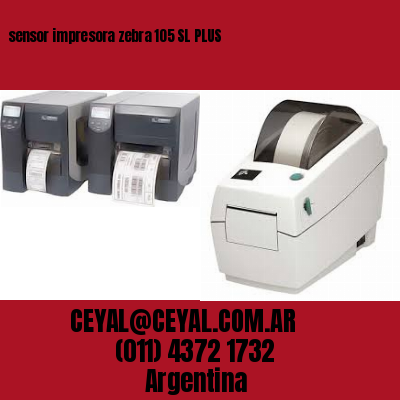 sensor impresora zebra 105 SL PLUS