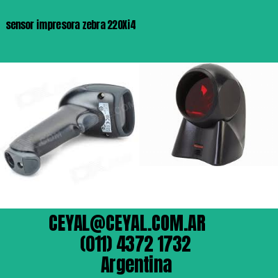 sensor impresora zebra 220Xi4