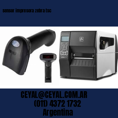 sensor impresora zebra tsc