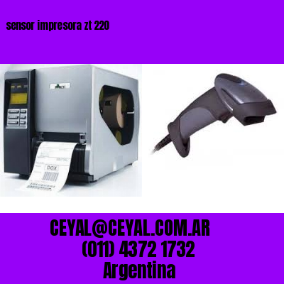 sensor impresora zt 220