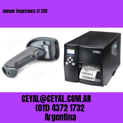 sensor impresora zt 230