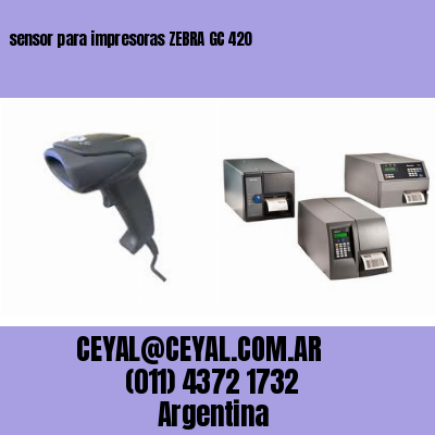 sensor para impresoras ZEBRA GC 420