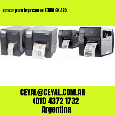 sensor para impresoras ZEBRA GK 420