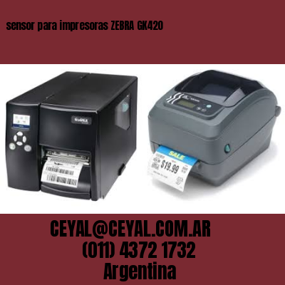 sensor para impresoras ZEBRA GK420
