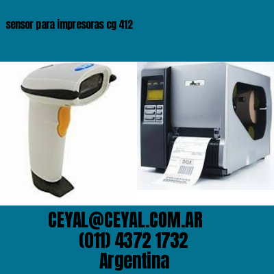 sensor para impresoras cg 412