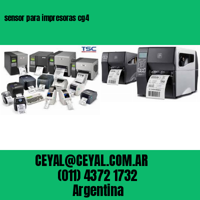 sensor para impresoras cg4