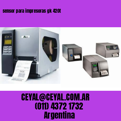sensor para impresoras gk 420t