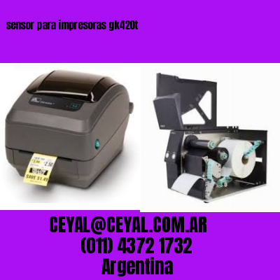 sensor para impresoras gk420t