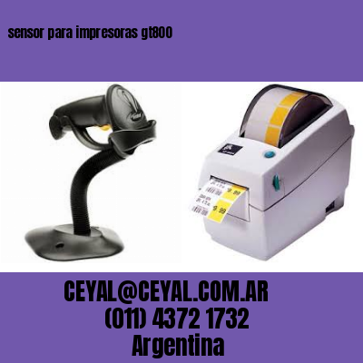 sensor para impresoras gt800