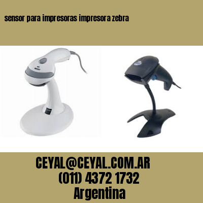 sensor para impresoras impresora zebra