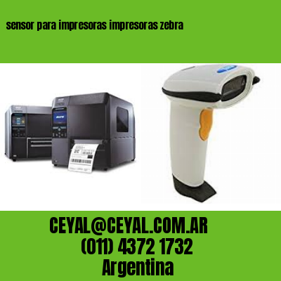 sensor para impresoras impresoras zebra