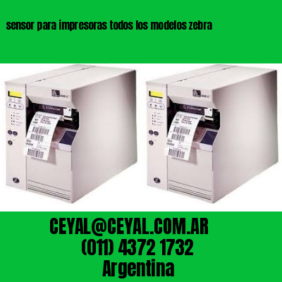 sensor para impresoras todos los modelos zebra