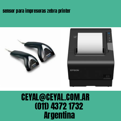sensor para impresoras zebra printer