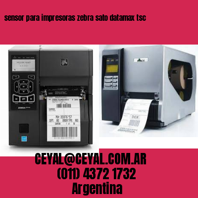 sensor para impresoras zebra sato datamax tsc