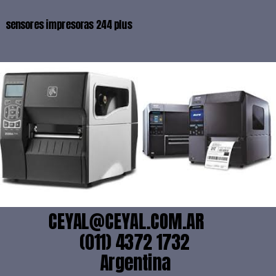 sensores impresoras 244 plus
