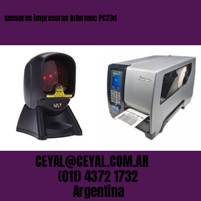 sensores impresoras Intermec PC23d