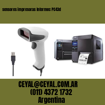 sensores impresoras Intermec PC43d