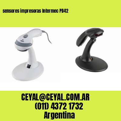 sensores impresoras Intermec PD42