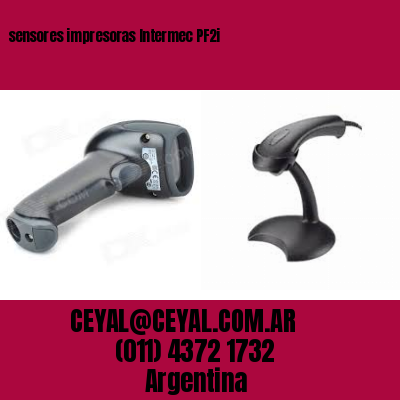sensores impresoras Intermec PF2i