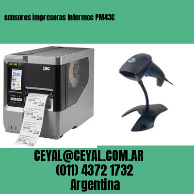 sensores impresoras Intermec PM43C