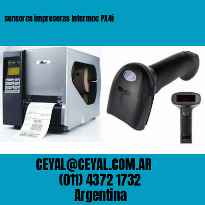 sensores impresoras Intermec PX4i