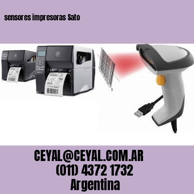 sensores impresoras Sato