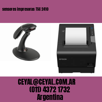 sensores impresoras TSC 2410