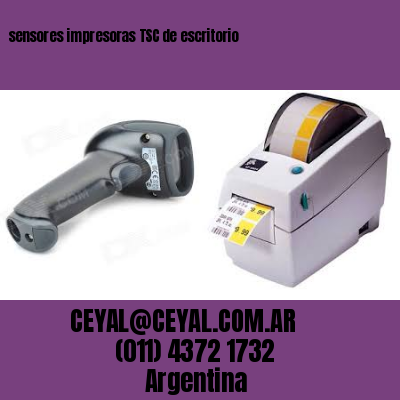 sensores impresoras TSC de escritorio