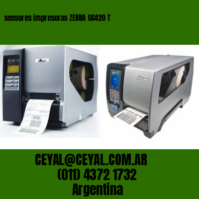 sensores impresoras ZEBRA GC420 T