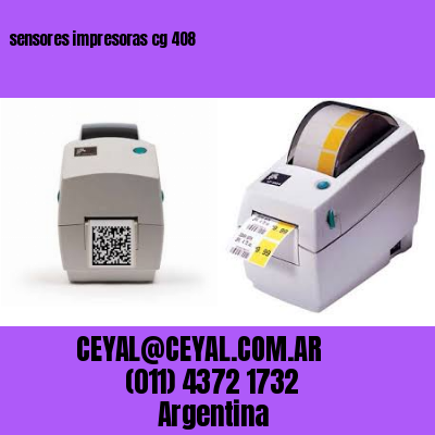 sensores impresoras cg 408
