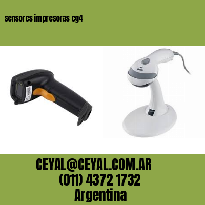 sensores impresoras cg4