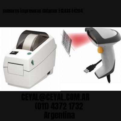 sensores impresoras datamax ECLASS E4204