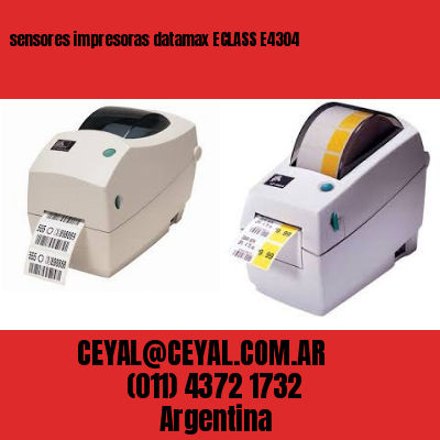 sensores impresoras datamax ECLASS E4304