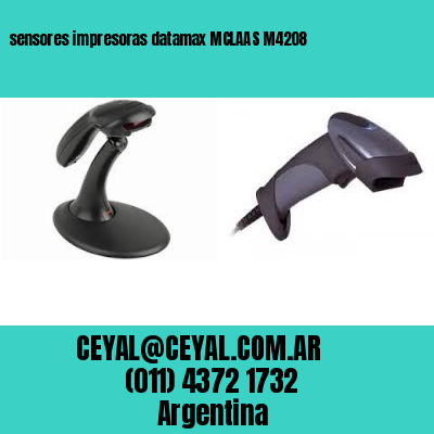sensores impresoras datamax MCLAAS M4208