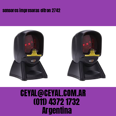 sensores impresoras eltron 2742