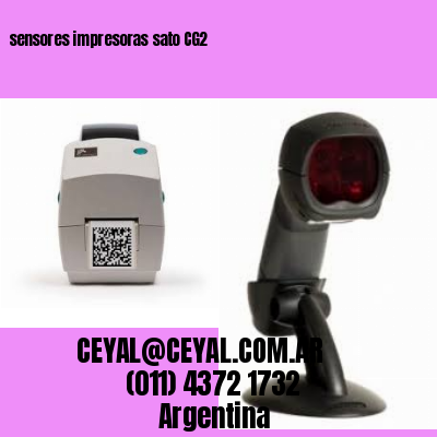 sensores impresoras sato CG2